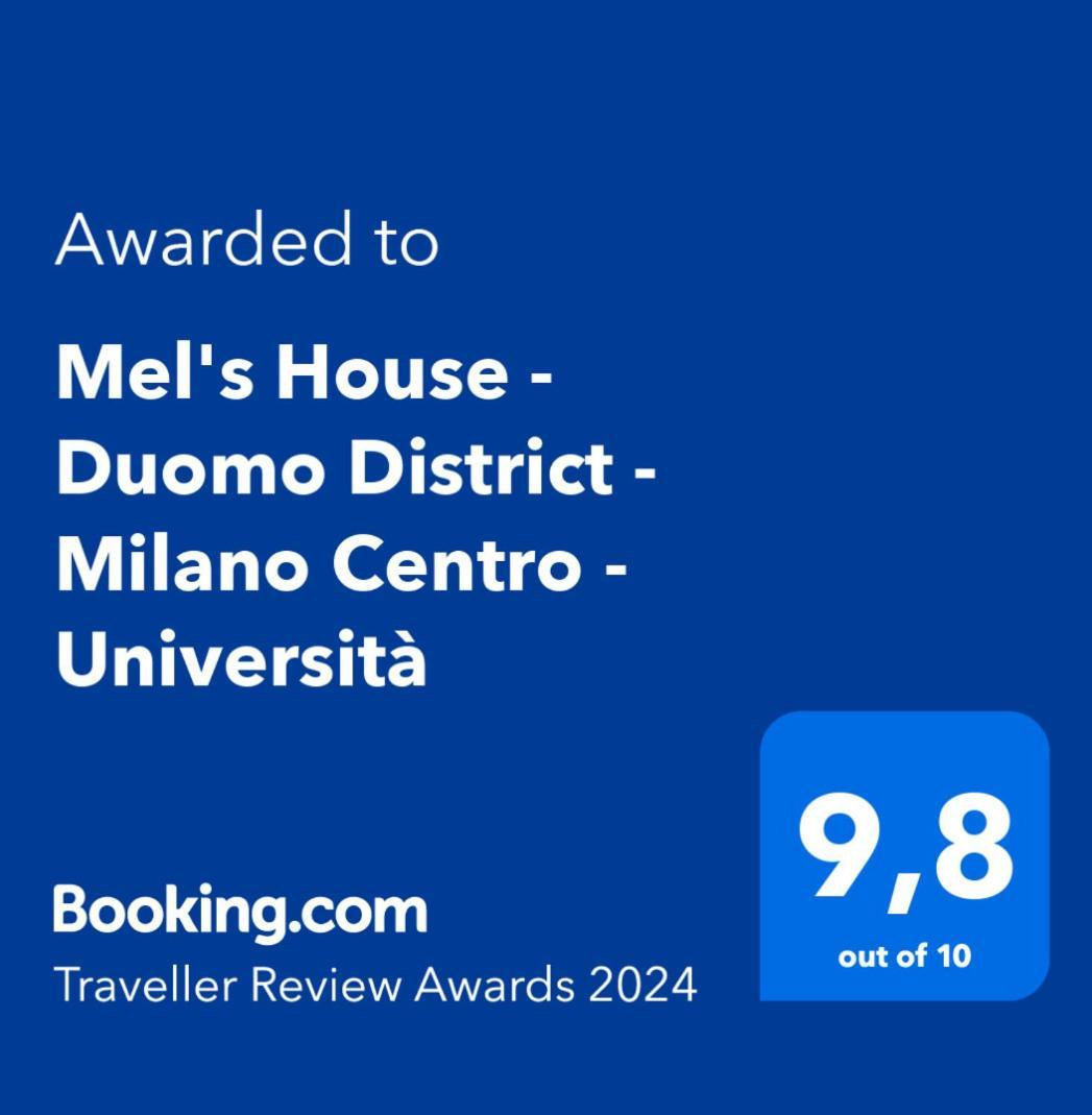 "Mel'S House" - Duomo District - Milano Centro - Universita Kültér fotó